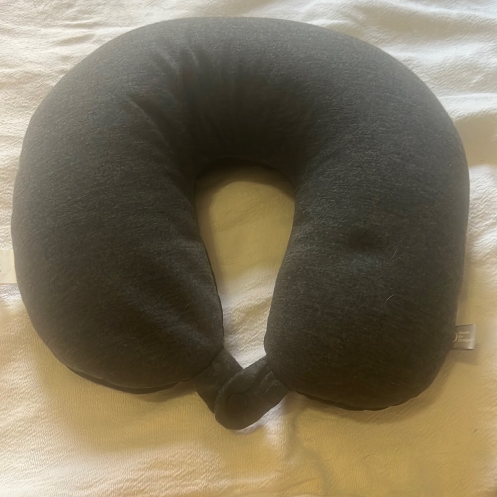 Travel Neck Pillow Gray